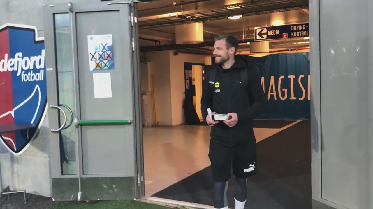 Smárason etter seieren mot Sandefjord.